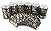 TahoeBay Blank Beer Can Cooler Sleeves Bulk Sublimation Blanks for Vinyl Plain Collapsible Foam Can Sleeves Coolers for Soda Cans and Bottles Custom Drink Holder Assorted Solid Color (Camo)