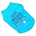 Voberry® New Fashion Pet Puppy Funny Cute Clothes Summer Cotton Quote Shirt Small Dog Cat Pet T Shirt (S)