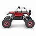 AHAHOO RC Cars 1/18 Remote Control Off-Road Vehicle 2.4GHz 4WD Monster Truck Rock Climber High Speed Electric Racing Buggy with LED Light, Black