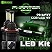 New Super Bright COB LED Chip 8000LM Headlight Conversion Kit - Cool White 6000K 6K - Dual Hi / Lo Beam - H13 / 9008
