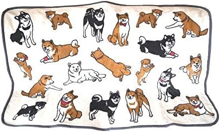 Calor Cute Shiba Inu Micro Fleece Soft Blanket