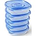 Glad Food Storage Containers - Entree Container - 25 Ounce - 5 Containers