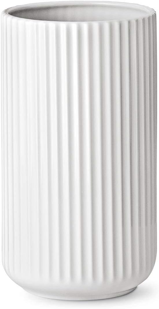 Lyngby Porcelæn Vase Height 20.5 cm Lyngby Design Classic Timeless Design White, H20,5 cm - Image 3