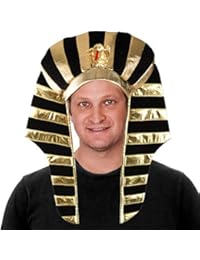 Tigerdoe Pharaoh Hat - Egyptian Headpiece - King TUT Costume - King Pharaoh Costume