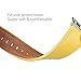 WFEAGL Compatible iWatch Band 38mm 40mm, Top Grain Leather Band Replacement Strap for iWatch Series 4,Series 3,Series 2,Series 1,Sport, Edition (Yellow + Silver Buckle, 38mm)