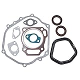 Podoy Gx390 Gasket Cylinder Head Exhaust Muffler with Crankcase Oil Seal for Honda 13hp Engine