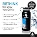 Liquid Savvy 32 oz Insulated Water Bottle with 3 lids - Stainless Steel, Wide Mouth Double Walled Vacuum Insulated Bottle for Hot and Cold Beverages (Teal)