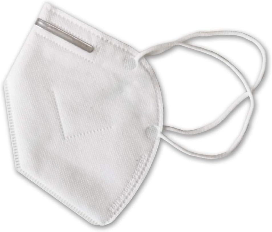 10PCS Disposable Facial ᴍᴀsᴋ, ᴋɴ95 Safety Ʀespirator ᴍᴀsᴋ, 4-ply Safety Protective Face Shield for Adult Women Men Child