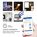 WIFI Smart Light Switch In-Wall, Wireless lighting On/Off No Hub Required, Timing Function Control your Fixtures Anywhere, Voice Control with Alexa, wall plate included 15A, 2 Pack