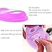 Soft Silicone Gel Mouse Wrist Rest Keyboard Wrist Support Pad Anti-skid Mousepad Elbow Mat for Office Computer Laptop Mac, Easy Typing (Pack of 2, Pink)
