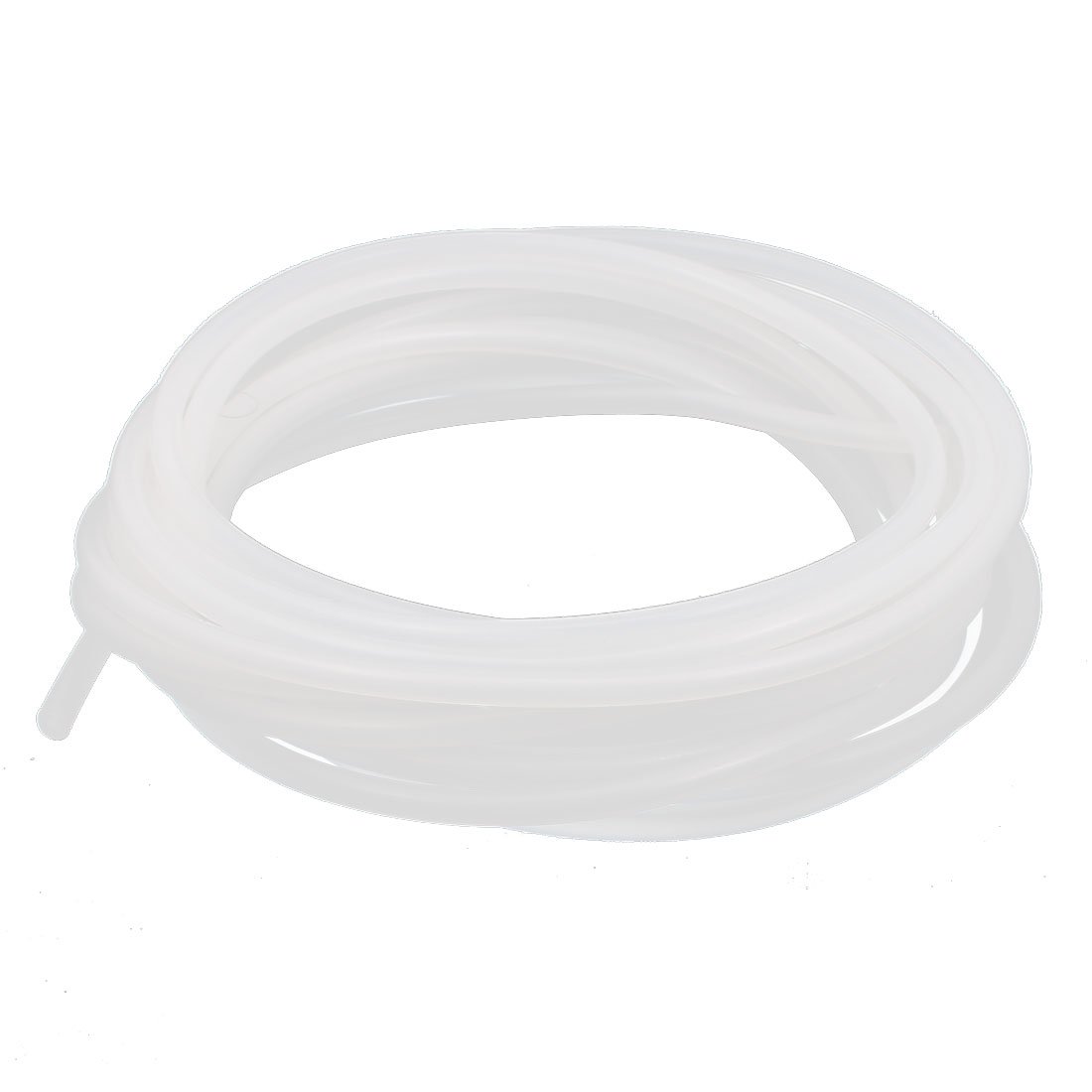 sourcingmap 3mm x 5mm Silicone Translucent Tube Water Air Pump Hose Pipe 5 Meter 16.4Ft Long