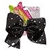 Claire's Girl's JoJo Siwa Large Black Pearl Signature Hair Bow