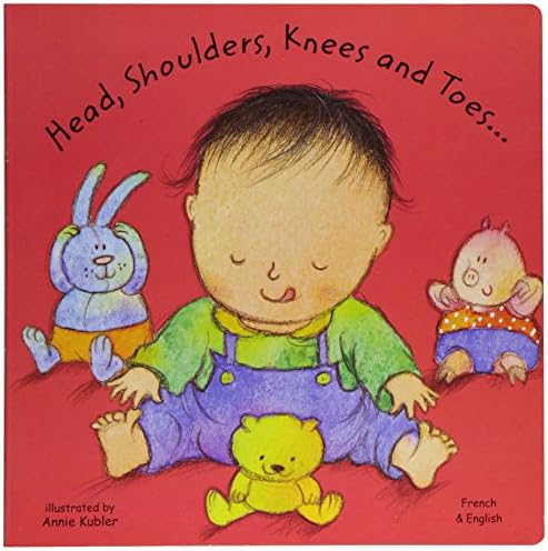Head, Shoulders, Knees and Toes in French and English (Board Books)