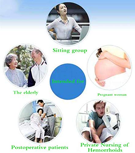 XSSG Hip Bathtub Non-Squatting Body-Cleansing Pregnant Women Special Bathtub wash Buttocks, Pelvis, Anus and intestine postoperative Care Basin (Blue) - Thumbnail 4