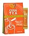 Cusa Tea & Coffee | Premium Instant Spicy Chai Tea With Real Fruit & Spices | Organic Leaves Drink Mix Packets | Hot or Iced Tea (10 Single Servings)