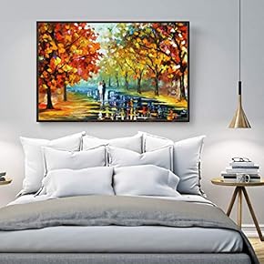Floating Framed Canvas Wall Art for Living Room, Bedroom Scenery Canvas Prints for Home Decoration Ready to Hang - 16x24 inches