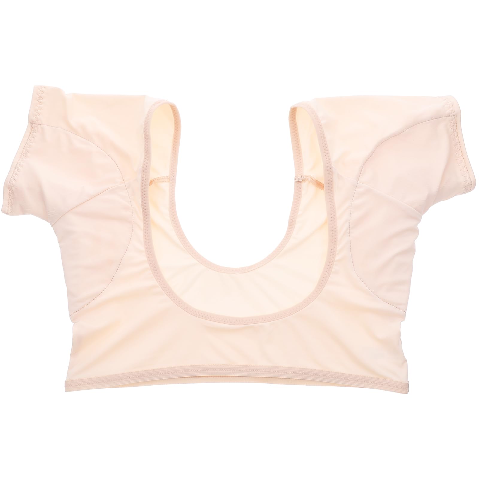 Healifty Women Underarm Sweat Vest Breathable Sweat Guard Underwear Absorbing Pads Reusable Comfortable for Sports Daily Wear Skin Colour Size