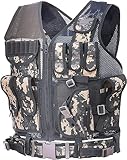 LIXADA Sports Vest Adjustable Molle Vest Breathable