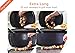 Barbecue Skewers - Extra Long Bendable Kabob Skewers Grill More Food, Travel Bag, Easy Cleaning, Stainless Steel Metal, BBQ Tool Set Accessories 23 Inches (6 Pack)