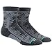 adidas Men's High Quarter Socks (2 Pack), Night Grey Onix/Grey/Shock Mint, Men's Shoe 6-12