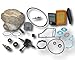 Stihl TS400 Concrete Saw Rebuild Kit Cylinder Crankshaft Belt Filters Gaskets Spark Plug