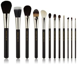 Bdellium Tools Professional Makeup Brush Set – 12 Pinsel Für Augen-Make-up, Mit Rollpouch