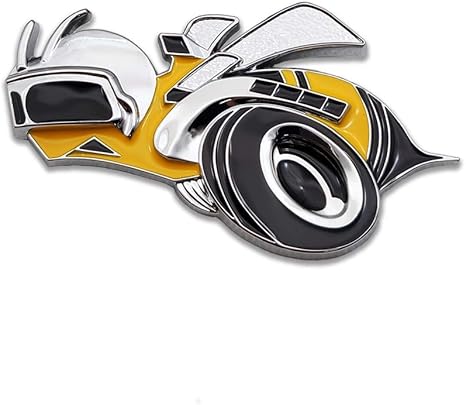 Amazon Com 3d Metal Srt8 Super Bee Logo Car Front Grille Badge Auto Grill Emblem For Dodge Charger Automotive