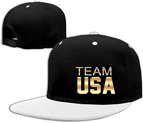 Team USA Gold Logo Men's Baseball Snapback Cap