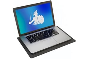 DefenderShield Laptop Pad for EMF Protection – DefenderPad EMF Blocker Pad That Protects from Battery & Wireless RF Emissions