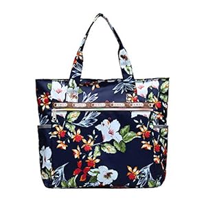 MORHUA Nylon Large Lightweight Tote Bag Shoulder Bag for Gym Hiking Picnic Travel Beach Waterproof Tote Bags