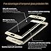 Galaxy S6 Edge Tempered Glass,LEASA Protective Shield Full Coverage Premium Screen Protector for Samsung Galaxy S6 Edge (Black)