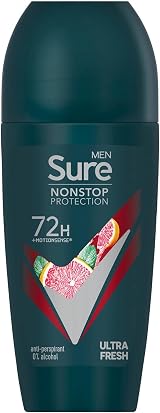 Sure Men Antiperspirant Roll On 72H Sweat Odour Protection Ultra Fresh 50ml view 2