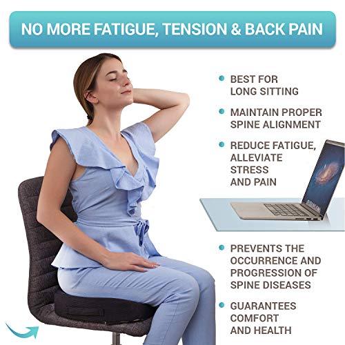 4 Seat+Cushion+Pillow+Office+Chair