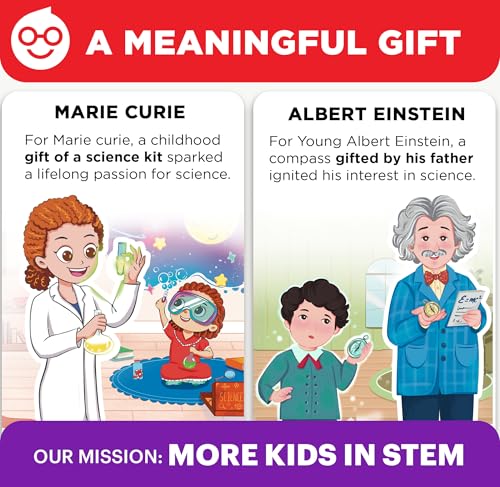 Doctor Jupiter Science Experiments Kit for Kids Ages 4+ | Birthday Gift for 4-5-6-7 Years Old Girls and Boys | STEM Toys | Chemistry Set | 50+ Experiments Starter Series