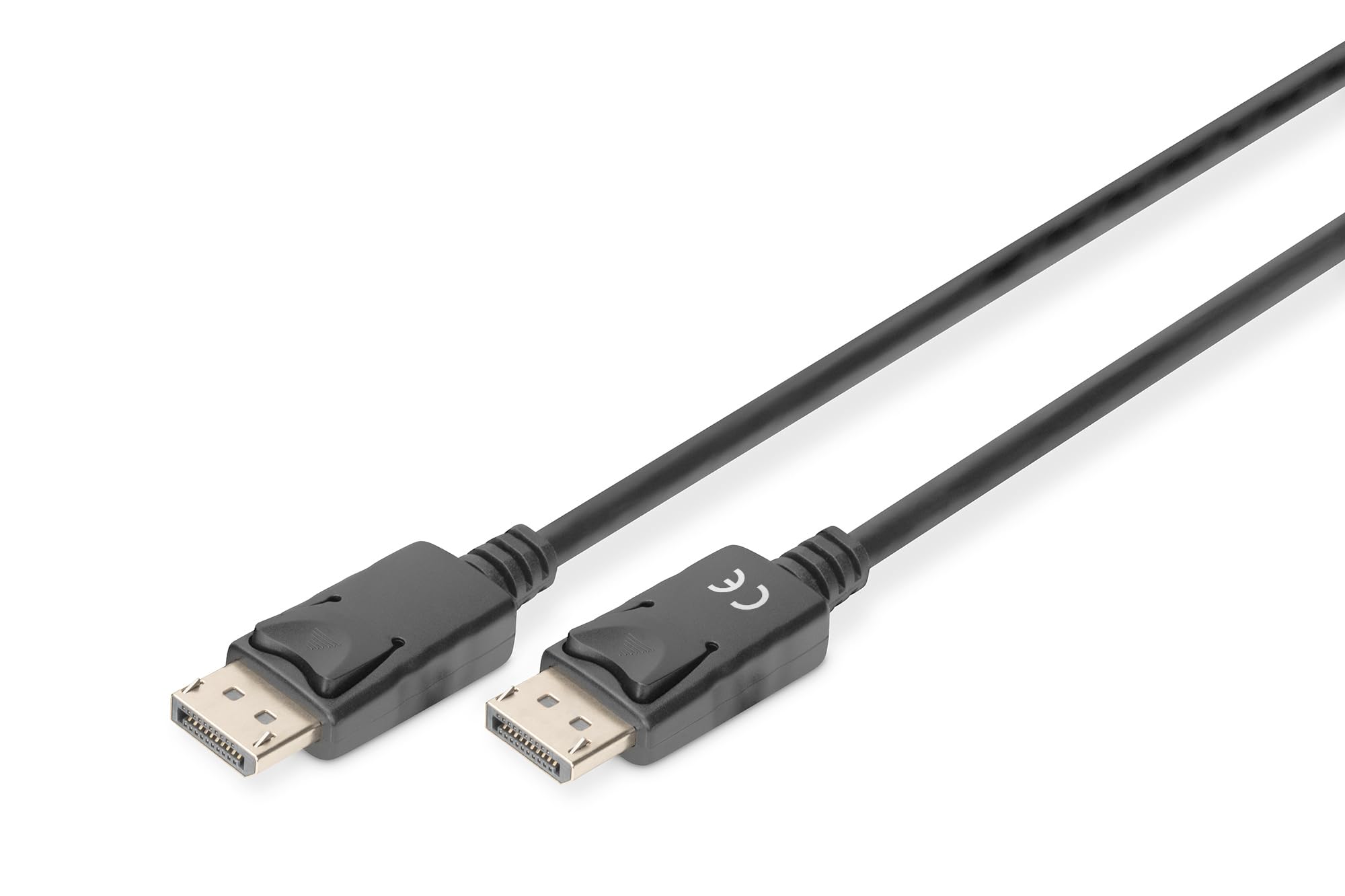 Digitus DisplayPort DB-340100-030-S Connection Cable 3.00 m Gold-Plated Contacts Film Shield Gef