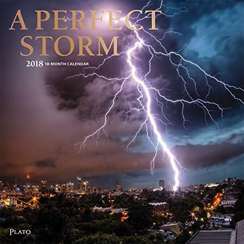 A Perfect Storm 2018 12 x 12 Inch Monthly Square Wall Calendar with Foil Stamped Cover by Plato, Worldwide Weather Calendar – Wall Calendar, July 17, 2017