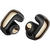 Bose Ultra Open Earbuds - Bluetooth Open Ear Earbuds with OpenAudio for Awareness, Clip-On Design for Comfort, Water Resistant, Up to 48 Hrs of Playtime, Desert Gold - Limited Edition Color