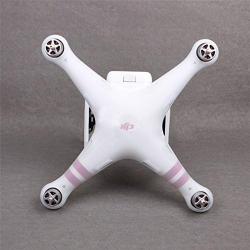 Body Skin Protective Case for DJI Phantom 3 Series Quadcopter Silicone Gel Cover (1 PC White)
