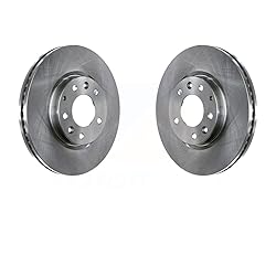 Front Disc Brake Rotors Pair For Ford Edge Mazda