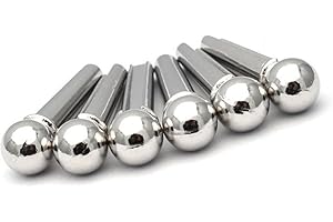 Guitar String Peg Nails Bridge Pins Pegs for Folk Acoustic Replacement End Pin