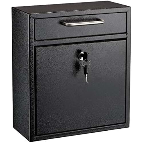 Locking Drop Box with Top Slot