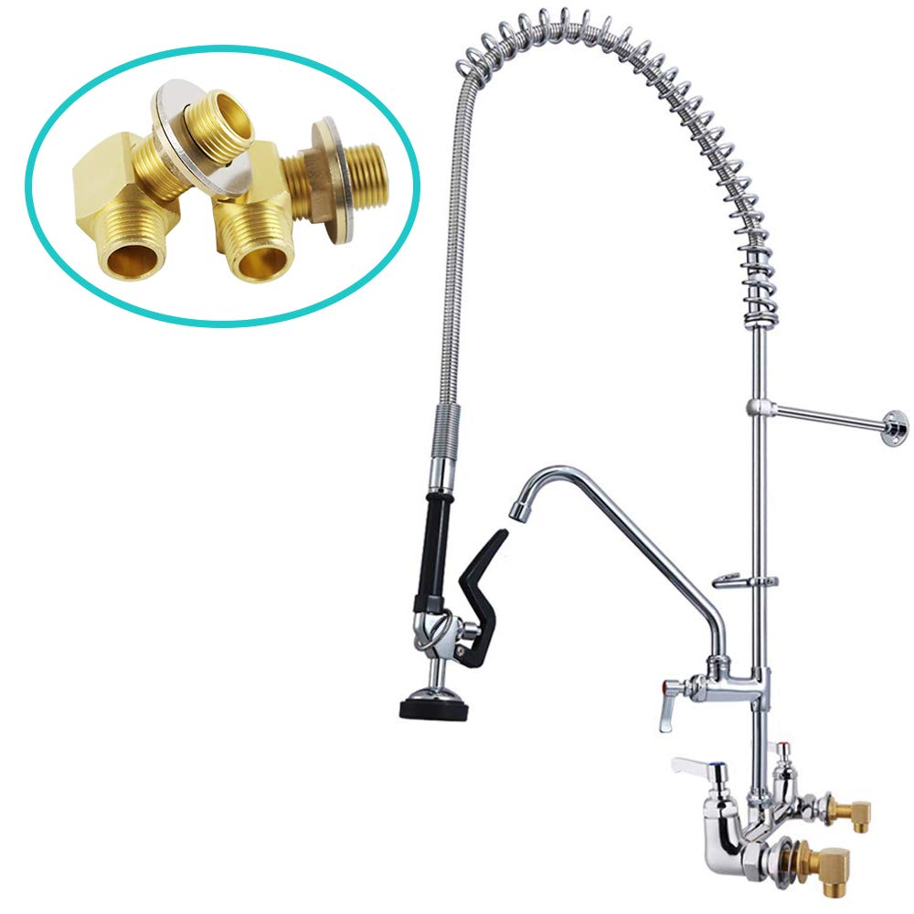 Best Wall Mount Kitchen Sink Faucet Pull Down Sprayer