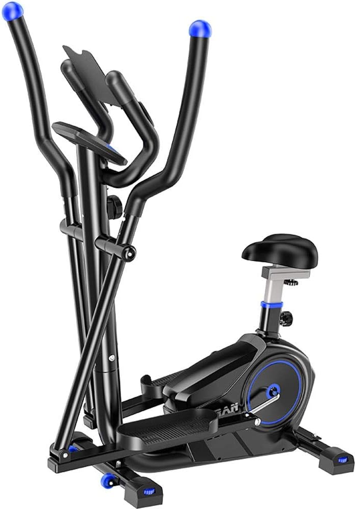 ZAIHW Elliptical Trainer Elliptical Exercise Cross Trainer Machine For Fitness Strength Conditioning Workout At Home Or Gym For Small Rooms, Apartments Exercise Machine for Home Use