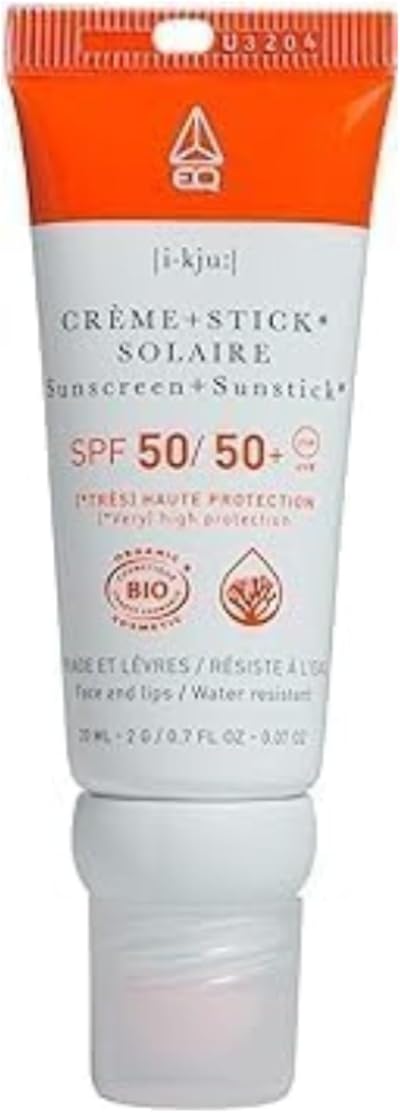 EQ Combistick SPF 50+ Face & Lips Sunscreen Stick - Water Resistant