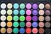 YJYdada Cosmetic Matte Eyeshadow Cream Makeup Palette Shimmer Set 40 Color+ Brush Set (B)