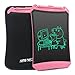 Newyes Robot pad 8.5 Inch LCD Writing Tablet Electronic Writings Pads Drawing Board Gifts Kids Office Blackboard - Erase Button Lock Included(Pink+Case)