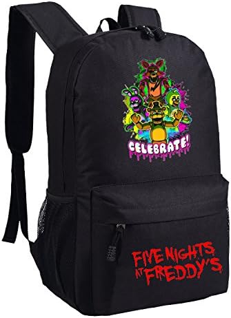 WISHOT NEW Five Nights at Freddy's Cosplay Bookbag Backpack School Bag