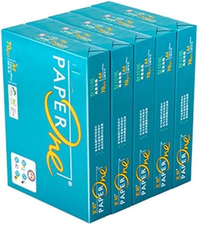 Papel A4 Papel multipropósito 5 paquetes de papel de impresión A4 500 Libro Blanco de la
