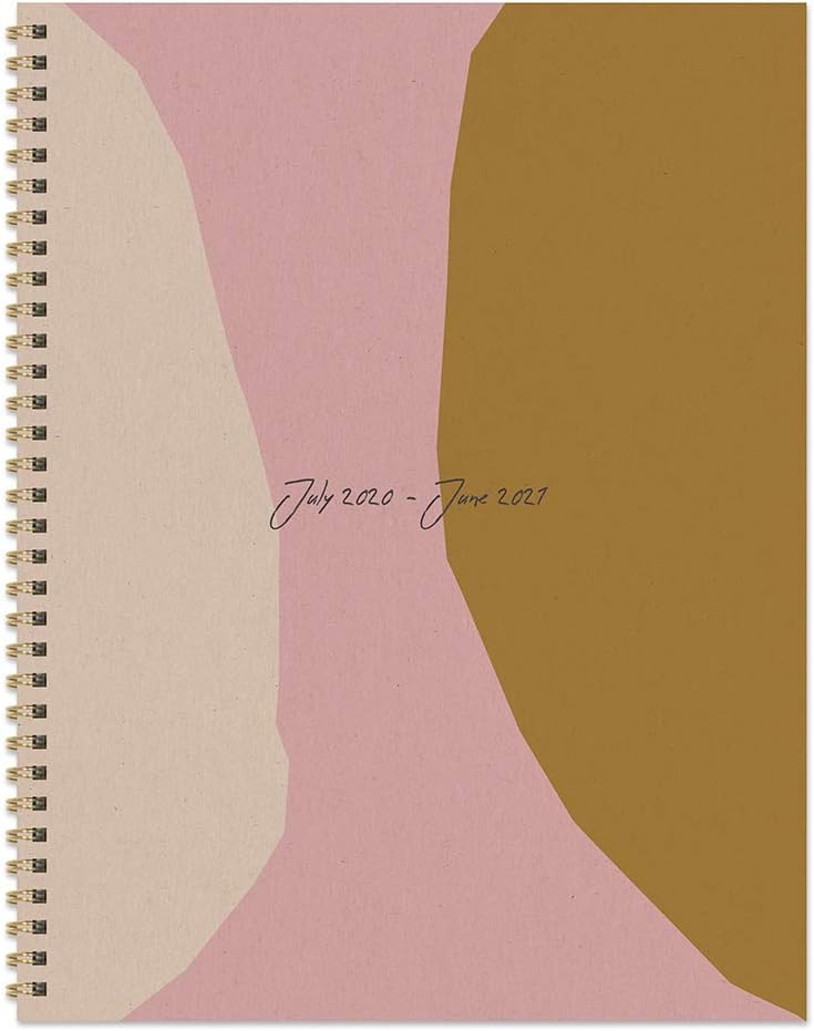 Neapolitan Large Daily Weekly Monthly July 2020 - June 2021 Planner + Coordinating Planning Stickers : Office Products