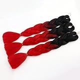 3Pcs/Lot Ombre Kanekalon Braiding Hair Extensions 24